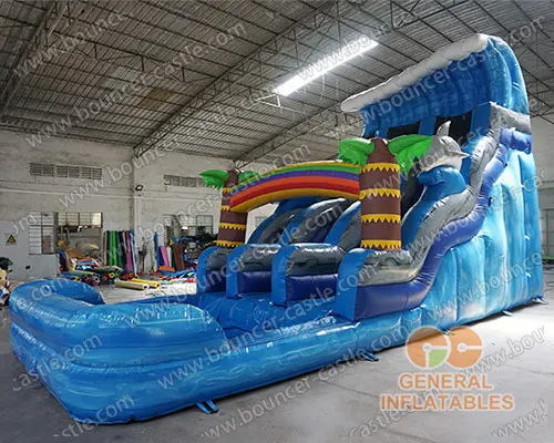  Wave water slide