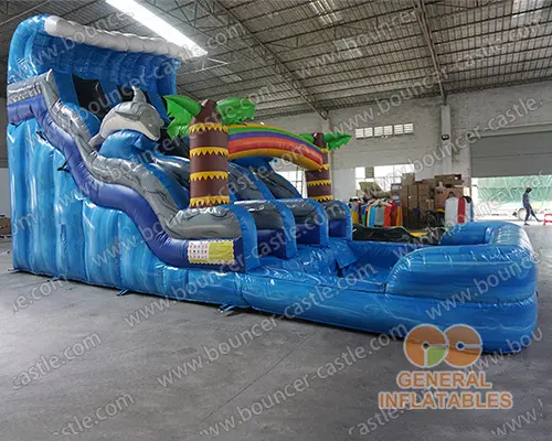  Wave water slide