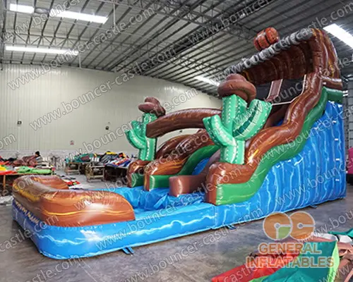  Inflatable water slide