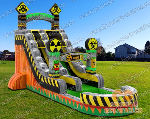 GWS-12 Toxic Run water slide