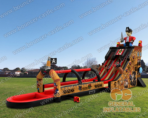 GWS-140 Pirate slide N slip with pool
