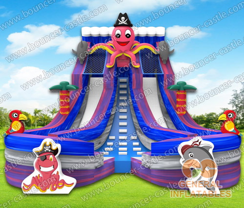 GWS-174 Alligator water slide