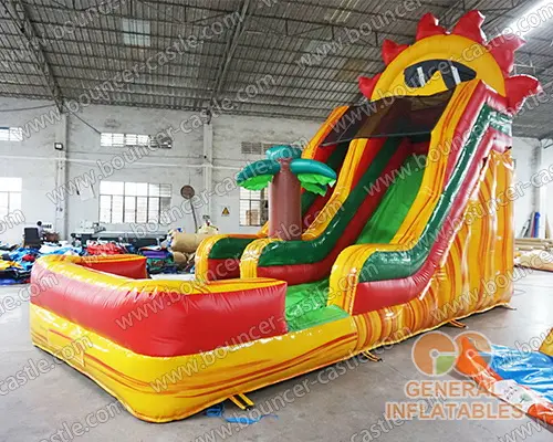  Mr. Sun inflatable water slide