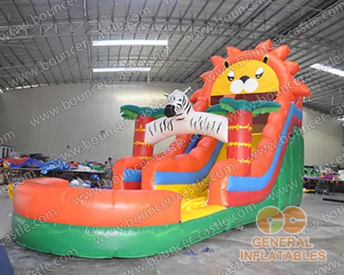  Lion water slide