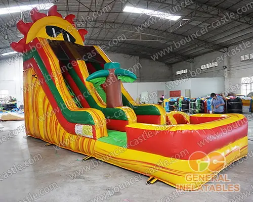  Mr. Sun inflatable water slide