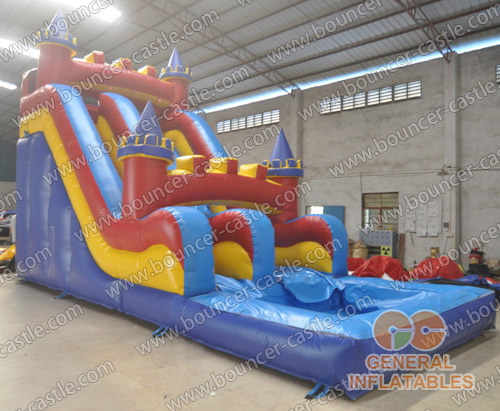 GWS-196 Castle water slide