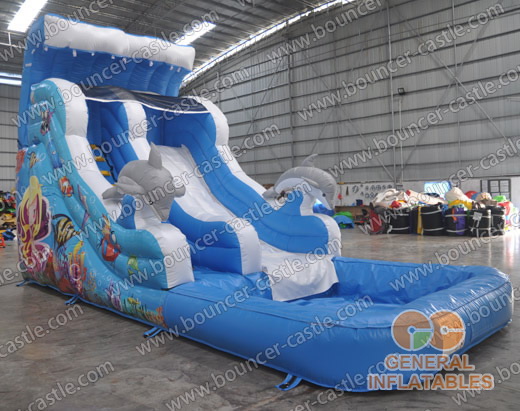 GWS-211 inflatable wave slide