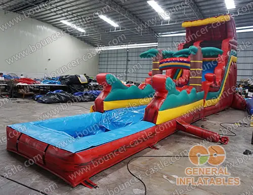  inflatable water slide n slip