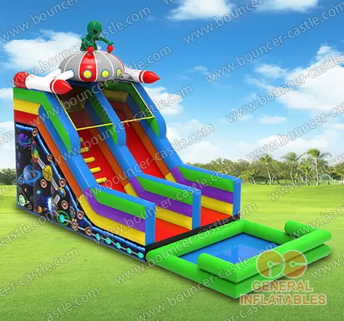  inflatable jungle water slide