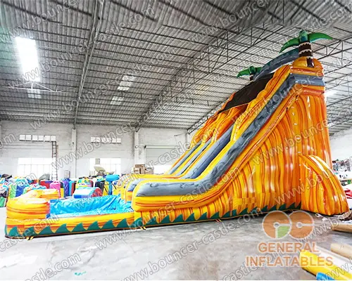  24' High dual water slide