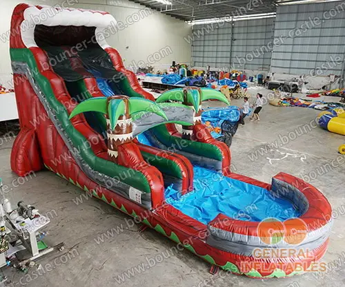  Inflatable water slide