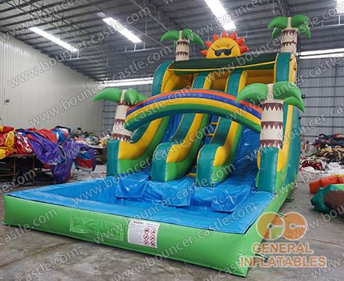 GWS-262 Tropical water slide