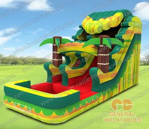   Inflatable water slide