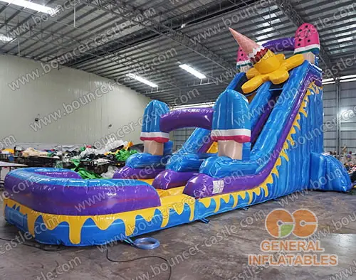  Ice cream water slide