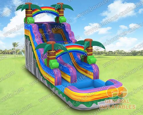    Inflatable water slide