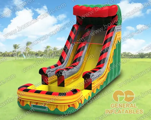   Inflatable water slide