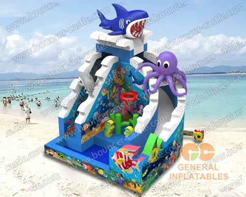  Under the sea water slide