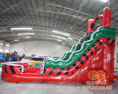    Inflatable  water slide