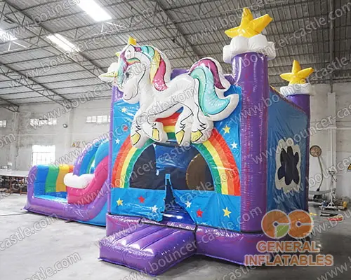  Unicorn water slide combo