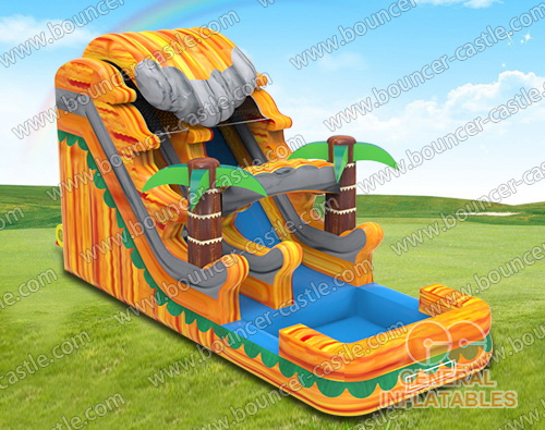 GWS-318 GWS-318 Volcano lava water slide