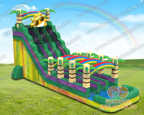 GWS-324 Rainbow water slide n slip