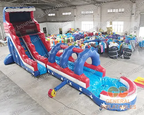  Captain America water slide n slip