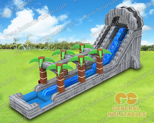  Waterfall water slide n slip