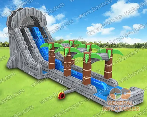  Waterfall water slide n slip