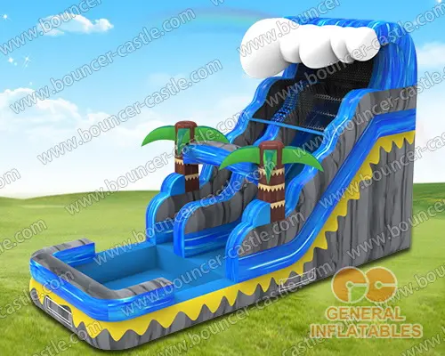  Big wave water slide