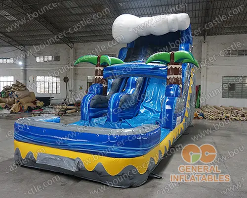  Big wave water slide