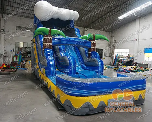  Big wave water slide