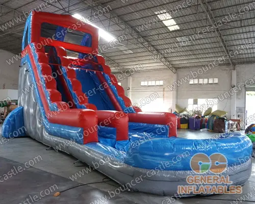   Inflatable water slide