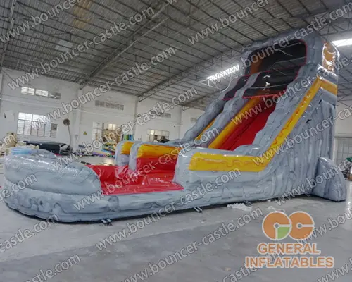   Inflatable water slide