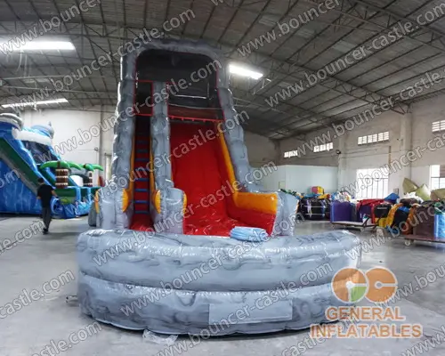   Inflatable water slide