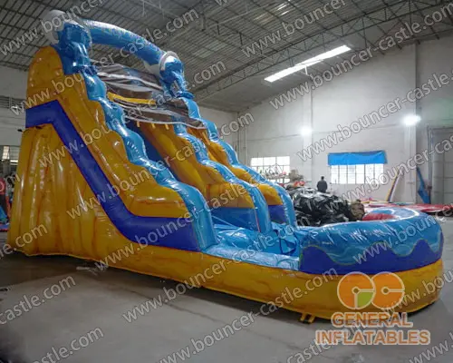  Splash water slide