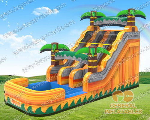  Lava Escape water slide