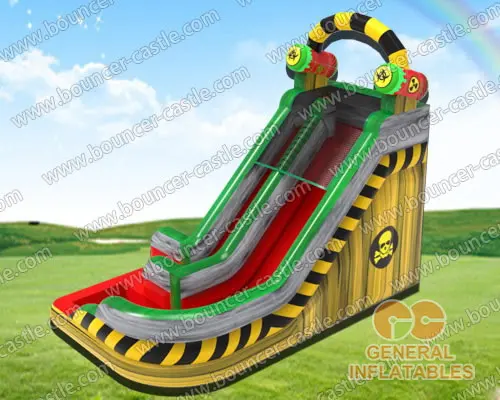  Nuclear toxic curved water slide