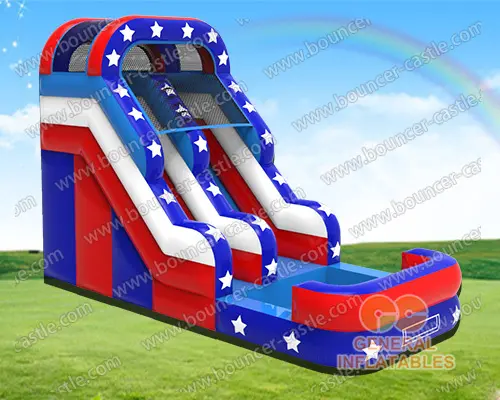  Captain America water slide