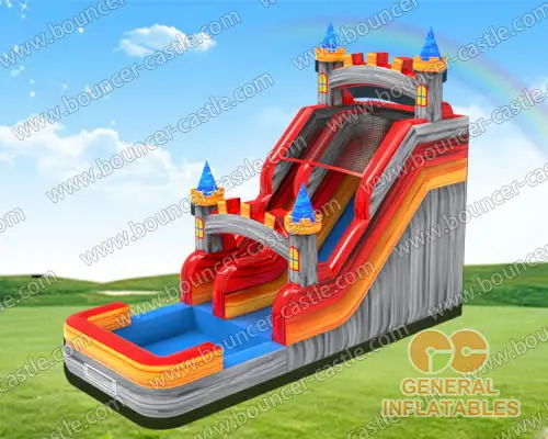  Castle water slide