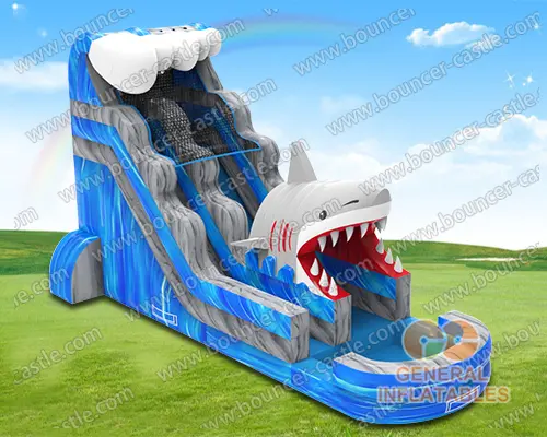  Shark escape water slide