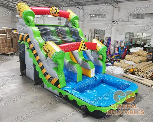  Toxic dual water slide