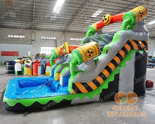  Toxic dual water slide