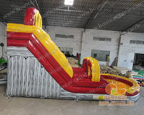  Dual lane water slides