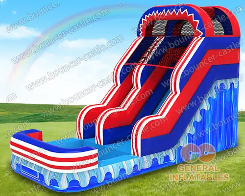   Turbo water slide