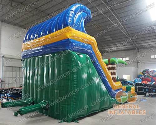 Mr. Sun dual lane water slide