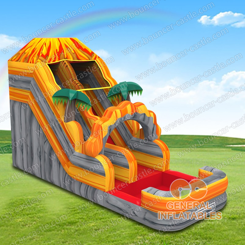 Volcano Water Slide