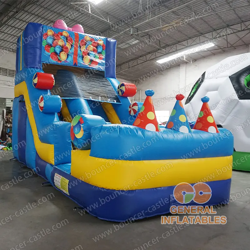 Gift box water slide