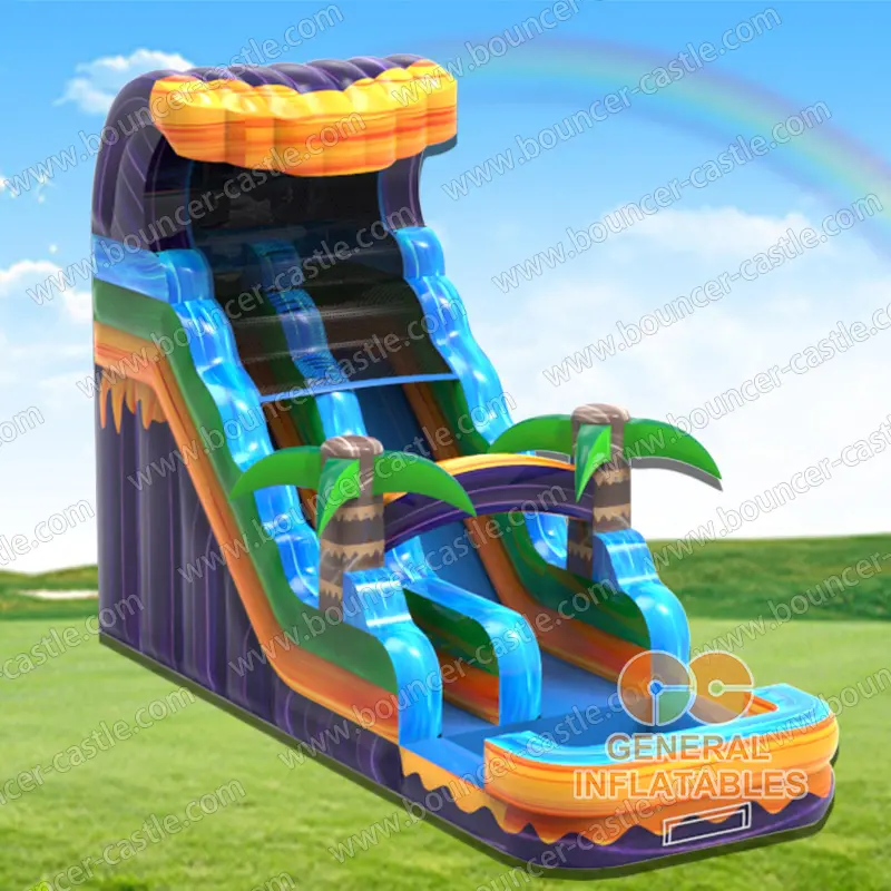 Tropical Wave Water Slide