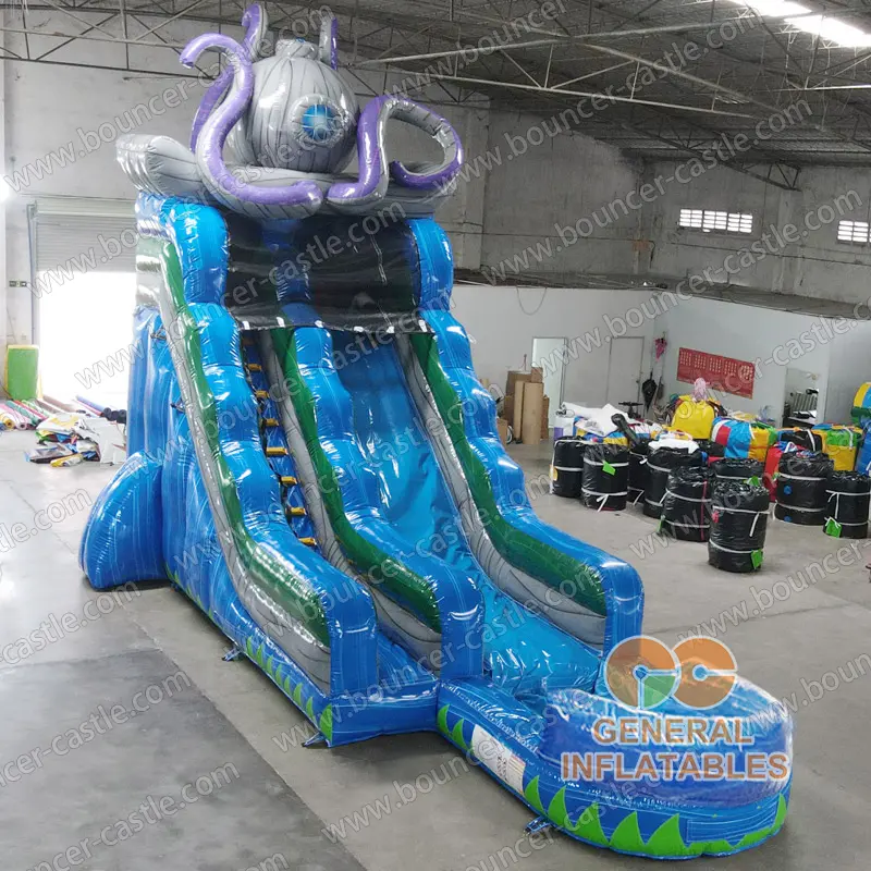 Octopus water slide