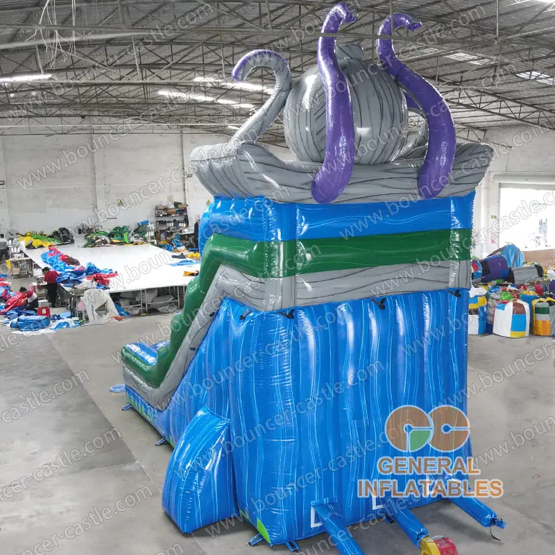 Octopus water slide